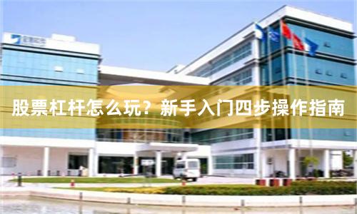 股票杠杆怎么玩？新手入门四步操作指南